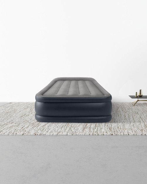 Intex 64131ED 16.5in Twin Dura-Beam® Plus Deluxe Fiber Tech Pillow Rest Air Mattress with Built-In Electric Pump manufacturer reference