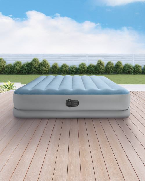 Intex 64159E 14in Queen Dura-Beam® Plus Fiber Tech Comfort Air Mattress with Built-In USB Pump manufacturer reference