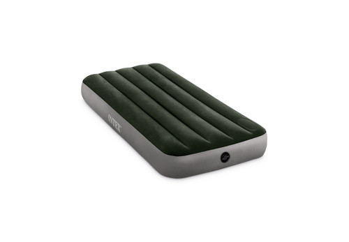 Intex 64760E 10in Jr. Twin Dura-Beam® Standard Fiber-Tech Downy Air Mattress with Built-In Foot Pump manufacturer reference