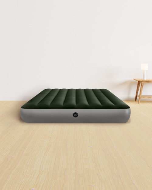 Intex 64778E 10in Full Dura-Beam® Standard Fiber-Tech Prestige Air Mattress with Hand-Held Battery Pump manufacturer reference