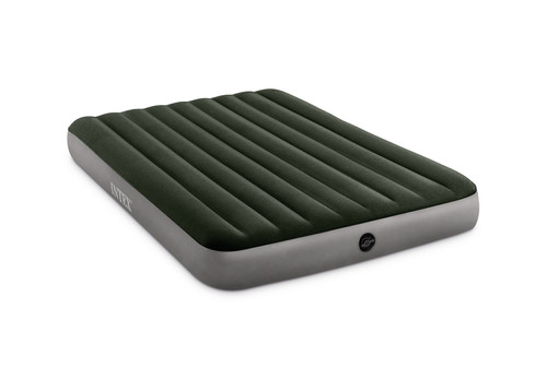 Intex 64779E 10in Queen Dura-Beam® Standard Fiber-Tech Prestige Air Mattress with Hand-Held Battery Pump manufacturer reference